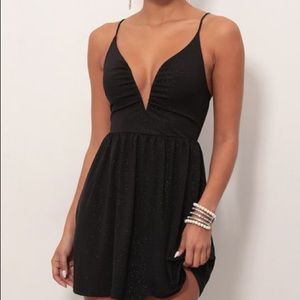 Lucy in the Sky, Low. V Plunge Dress